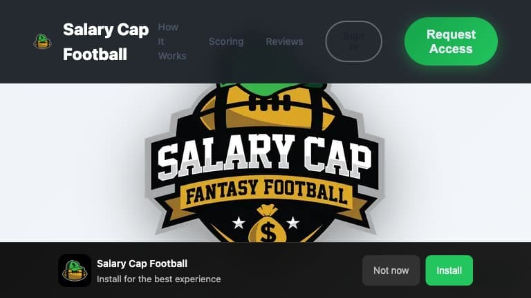 Salary Cap Football